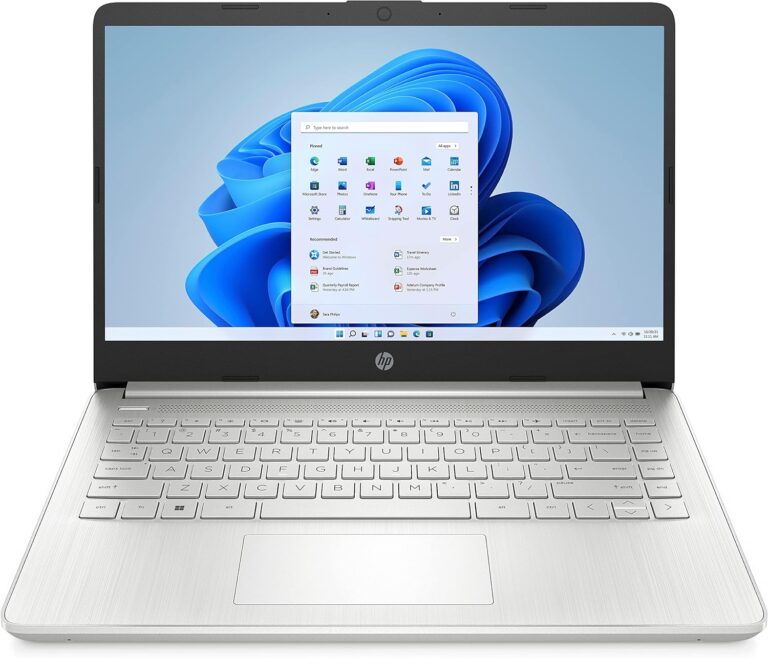 HP Laptop 14-DQ0518LA N4120 2.6GHz 4GB, 128GB SSD