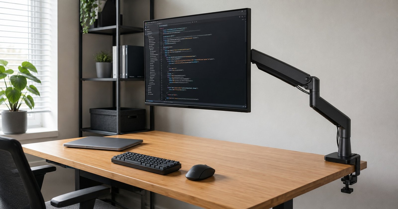 Mejores brazos para monitor en un escritorio pequeño