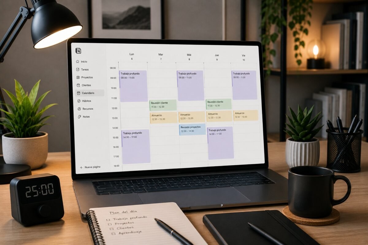 bloques largos de trabajo profundo para mejorar la concentración