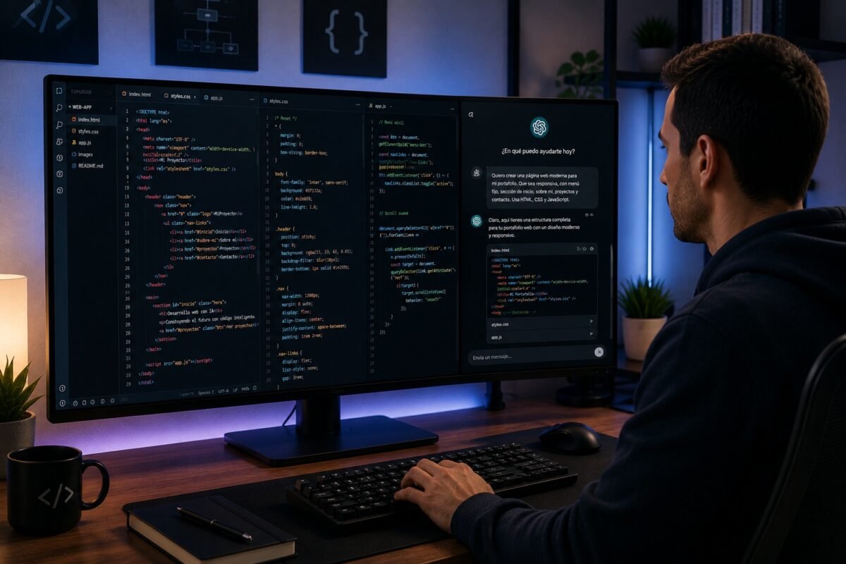 uso de ChatGPT en desarrollo web