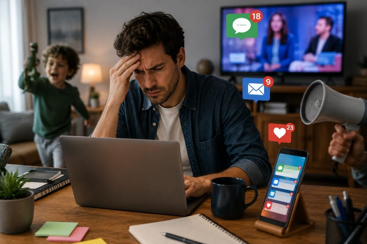 distracciones comunes durante el trabajo remoto desde casa