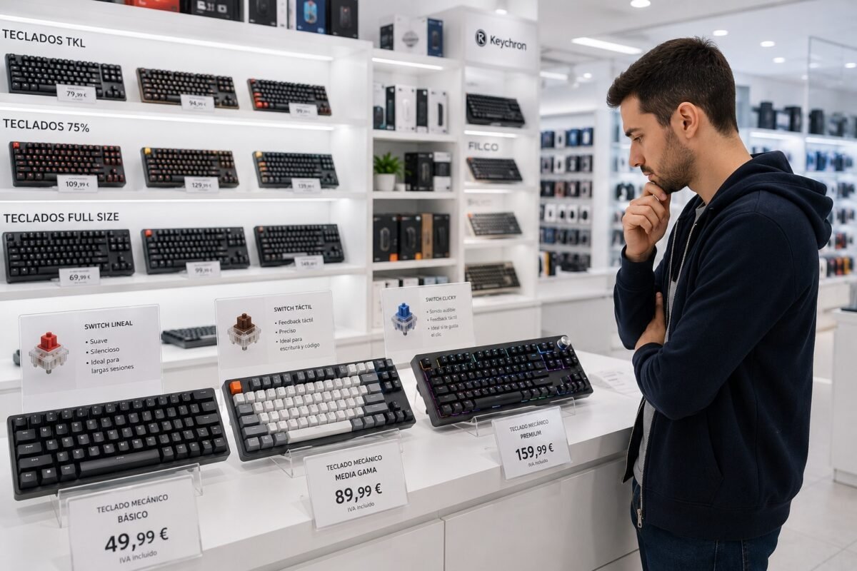 errores comunes al comprar un teclado mecánico para programación