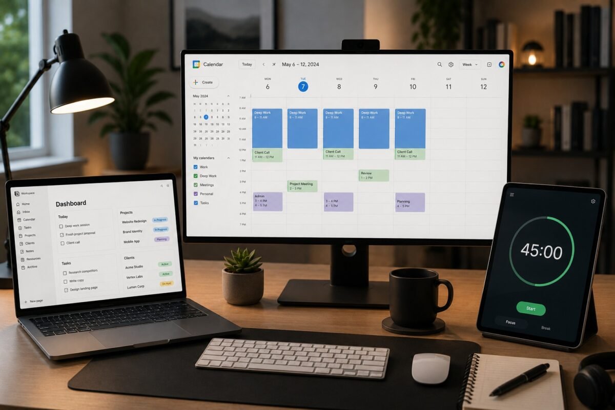 herramientas para aplicar metodos concentracion profunda deep work