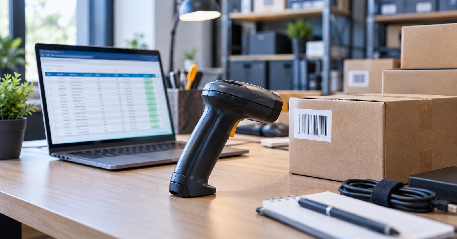 Lector de código de barras para inventario en Excel: cuál elegir en 2026