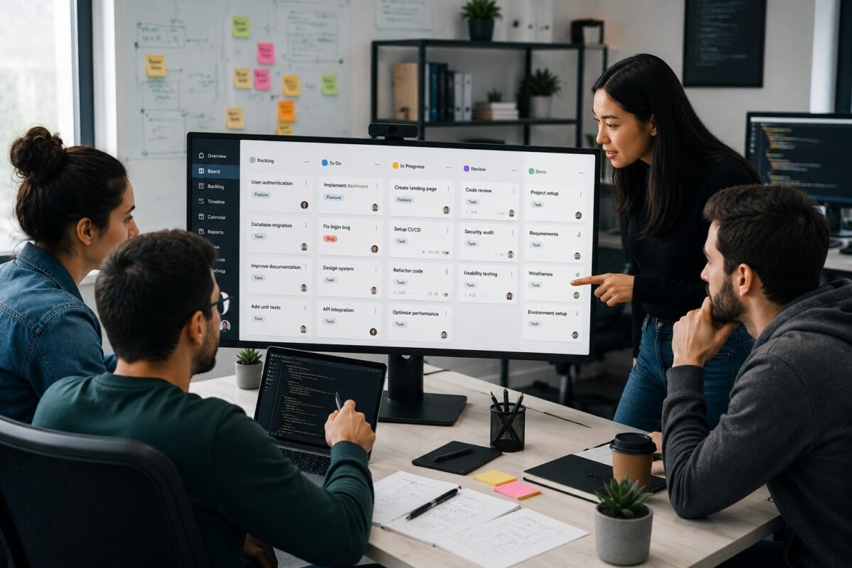organización de proyectos de desarrollo web y software