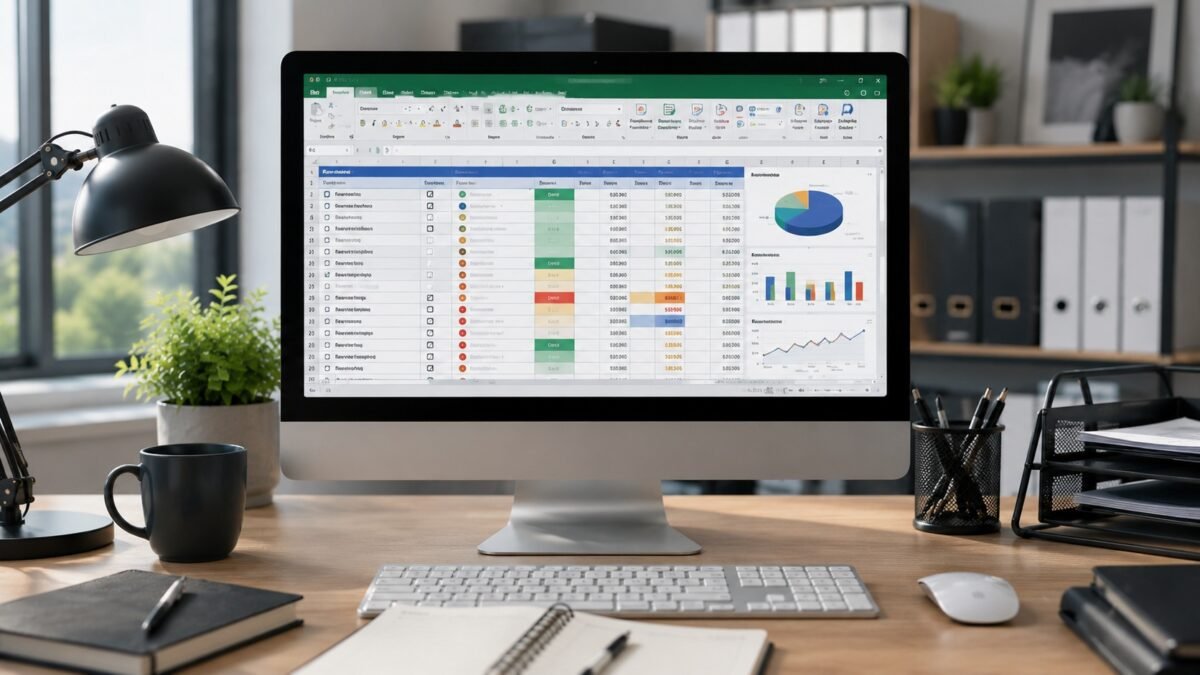 Plantilla de Excel para organizar tareas y pendientes