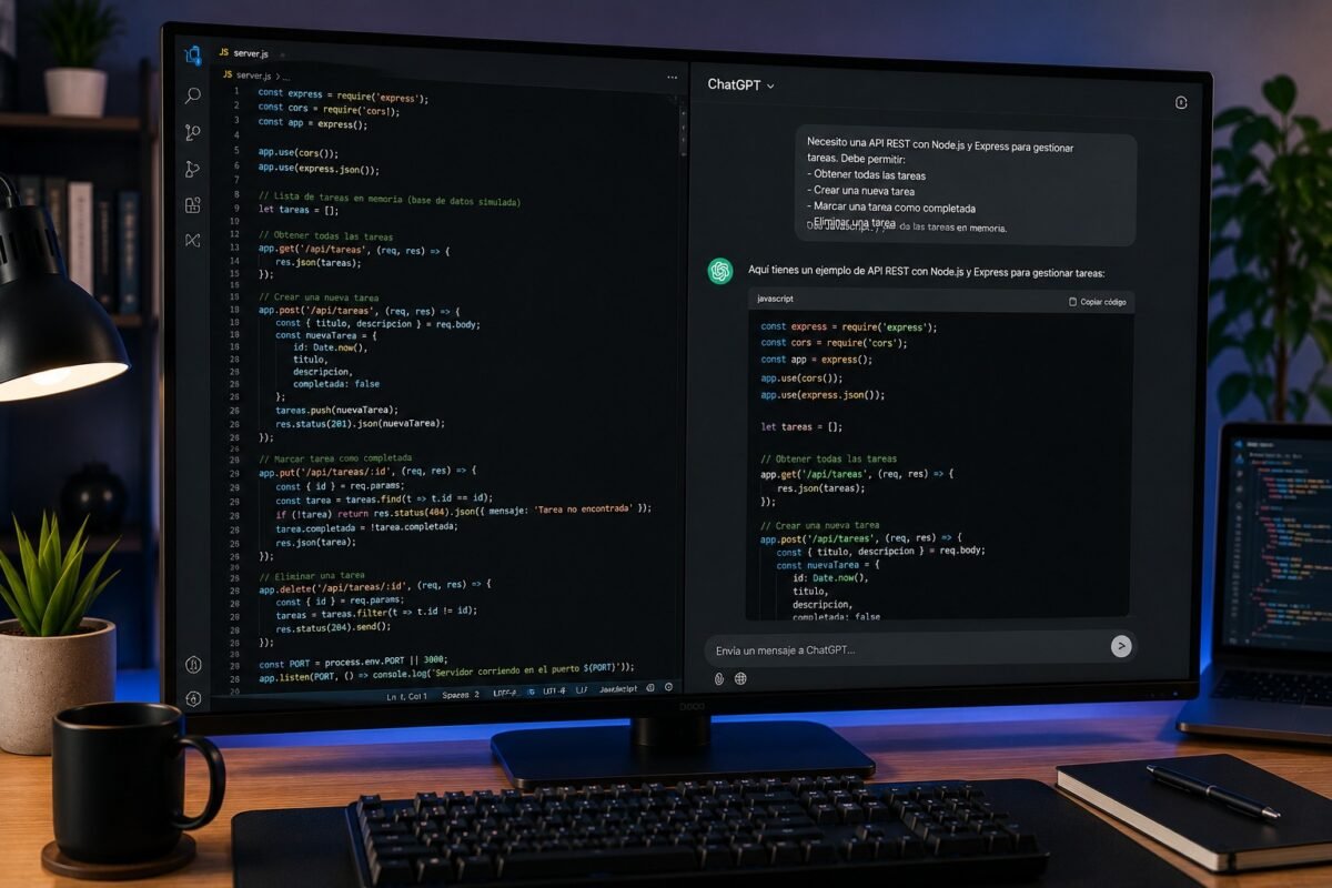 prompts claros para programar con ChatGPT