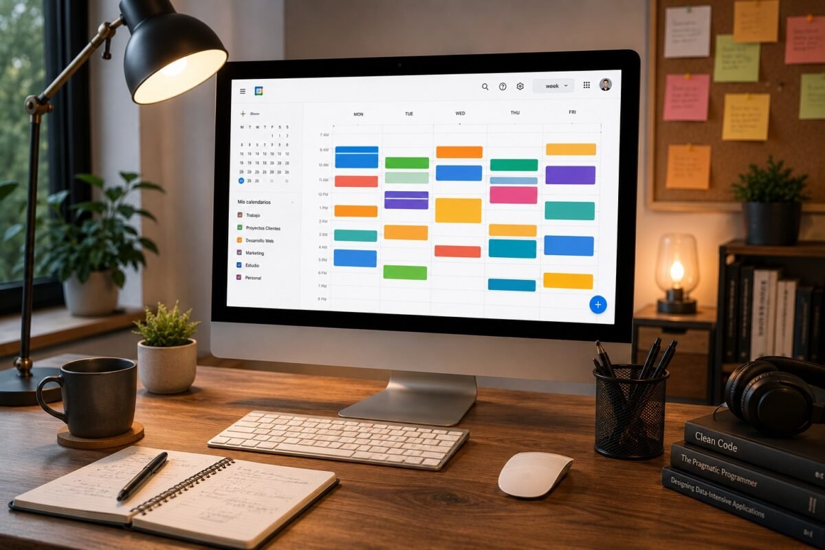 Google Calendar para organización de proyectos digitales